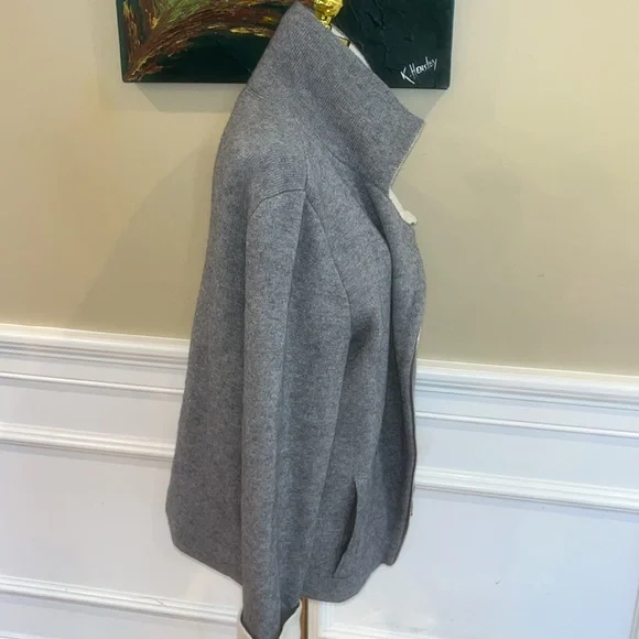 Anthro Asymmetrical Moto Jacket - Picture 4 of 9